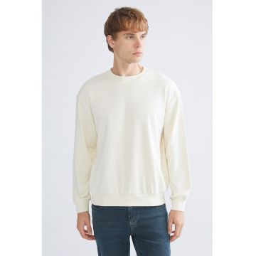 Bluza de trening regular-fit cu decolteu la baza gatului