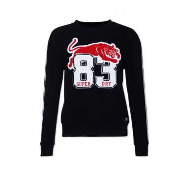 Bluza sport cu imprimeu contrastant