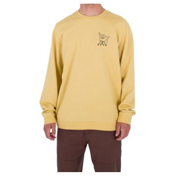 Bluza sport cu motiv grafic si imprimeu la baza gatului - Bluza sport cu motiv grafic si imprimeu la baza gatului -