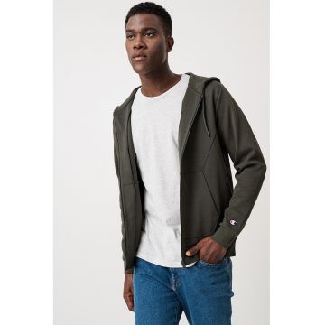 Hanorac slim-fit cu fermoar