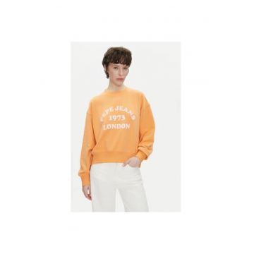 Bluza dama  PL581487 - Bumbac/Poliester - Portocaliu