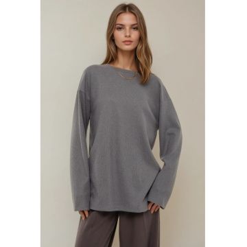 Bluza de training lejer la baza gatului uni