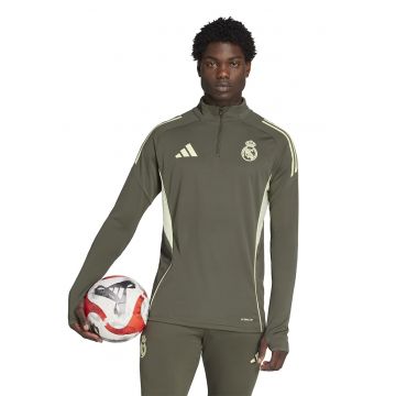 Bluza de trening cu fermoar scurt si logo - pentru fotbal