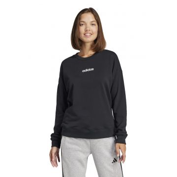 Bluza de trening cu maneci cazute si decolteu la baza gatului