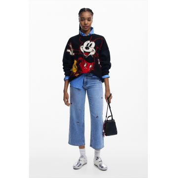 Bluza de trening cu model Mickey Moose
