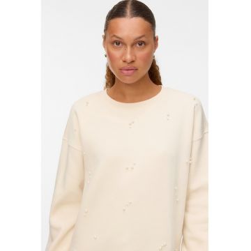 Bluza de trening cu perle sintetice