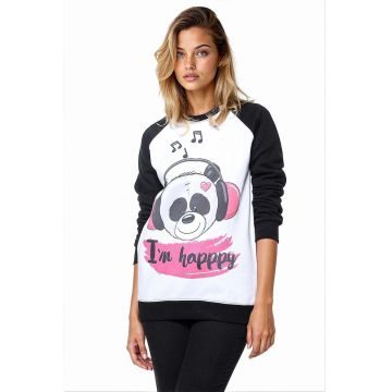 Bluza de trening de bumbac cu imprimeu grafic