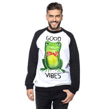 Bluza de trening de bumbac cu imprimeu Bluza de trening de bumbac cu imprimeu