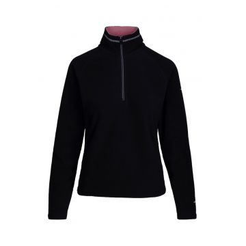 Bluza de trening din fleece cu fenta cu fermoar scurt Skylar