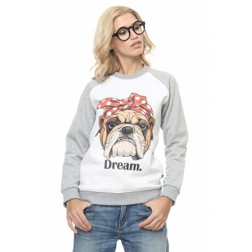 Bluza de trening regular fit cu imprimeu grafic