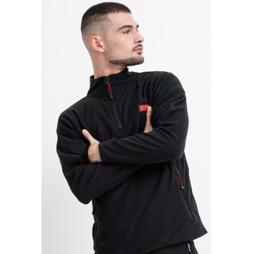 Bluza de trening slim fit cu fermoar Ulysse