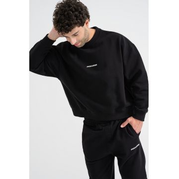 Bluza de trening supradimensionata cu maneci cazute
