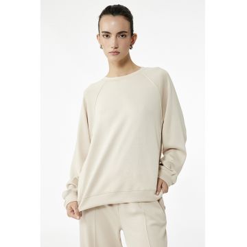 Bluza lejera de trening cu maneci raglan