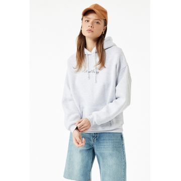 Hanorac regular fit cu model text