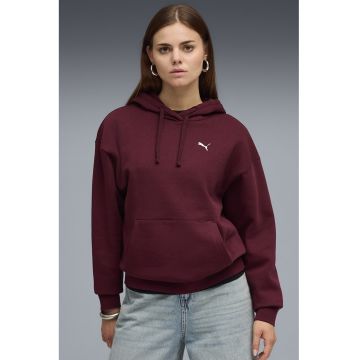 Hanorac relaxed-fit cu buzunar kangaroo