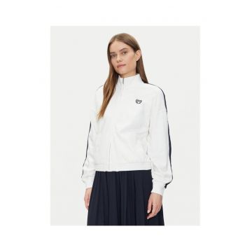 Hanorc dama  732240-03 - Bumbac /Poliester reciclat - Alb - Alb