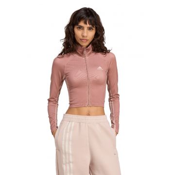 Bluza de trening crop cambrata
