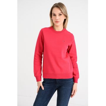 Bluza de trening cu decolteu la baza gatului