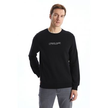 Bluza de trening cu detaliu text