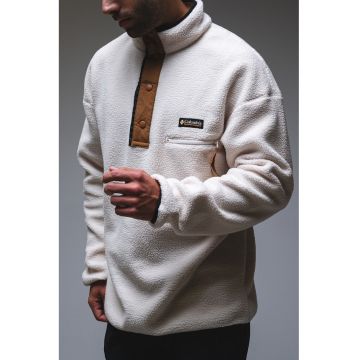 Bluza de trening cu fenta cu capse pentru trekking Helvetia II Bluza de trening cu fenta cu capse pentru trekking Helvetia II