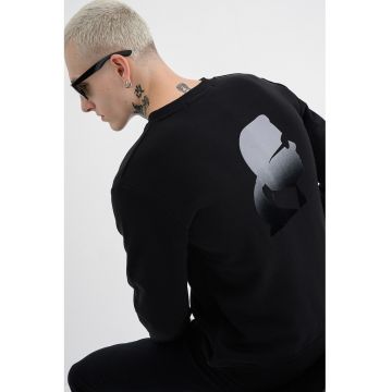 Bluza de trening cu imprimeu logo Bluza de trening cu imprimeu logo