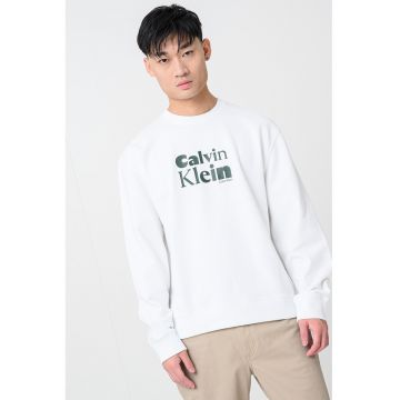 Bluza de trening cu imprimeu logo