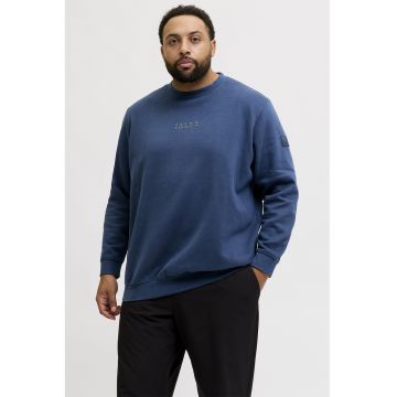 Bluza de trening din amestec de bumbac cu maneci cazute