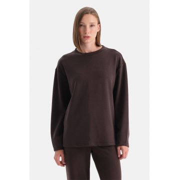 Bluza de trening din amestec de modal