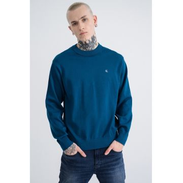 Bluza de trening din bumbac cu decolteu la baza gatului Bluza de trening din bumbac cu decolteu la baza gatului