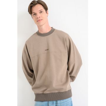 Bluza de trening lejera cu decolteu la baza gatului