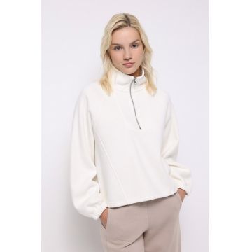 Bluza de trening lejera cu model uni