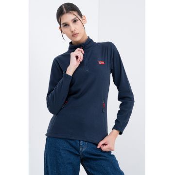 Bluza de trening slim fit cu fermnoar Ulyssia