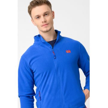 Bluza de trening slim fit cu fermoar Ulysse