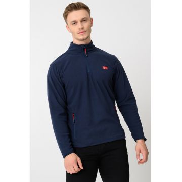 Bluza de trening slim fit cu fermoar Ulysse