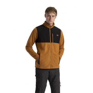 Bluza din fleece cu fermoar si segmente contrastante Falkenham