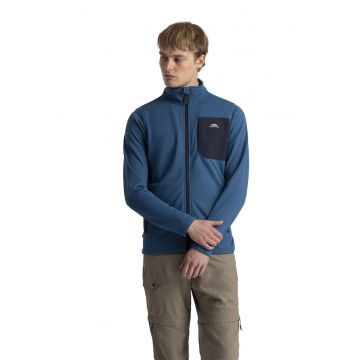 Bluza din fleece cu fermoar si segmente contrastante Falkenham