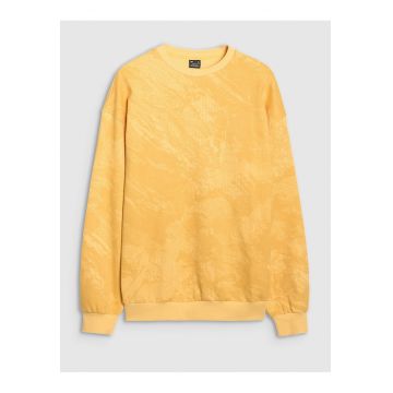 Bluza Sport Barbati  Bumbac - Galben