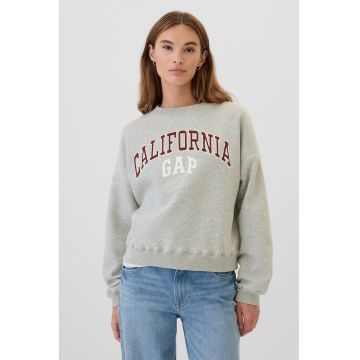 Bluza supradimensionata de trening cu logo