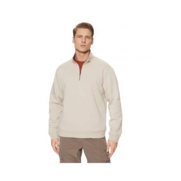 Hanorac barbati 12250747 - Jack Jones - Poliester/Bumbac - Bej - Hanorac barbati 12250747 - Jack Jones - Poliester/Bumbac - Bej -