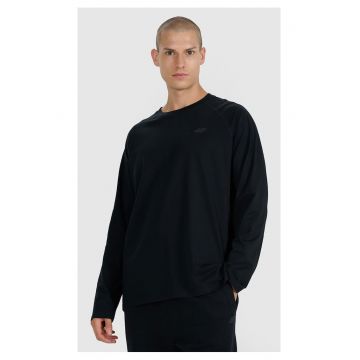 Hanorac barbati -  oversize - negru - lungime maneca