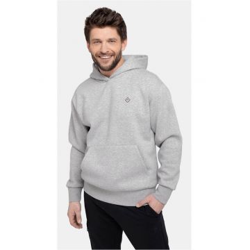 Hanorac cu buzunar kangaroo  B-Caro - gri melange