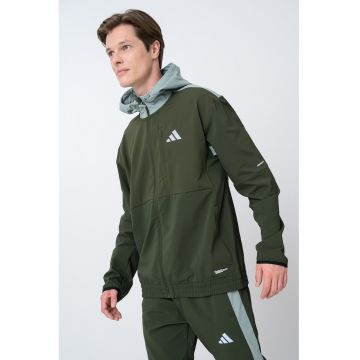 Hanorac cu buzunare cu fermoar