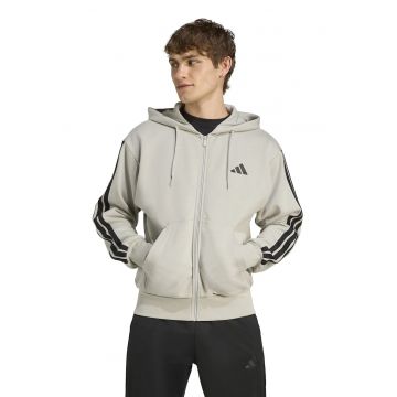 Hanorac cu buzunare frontale si fermoar