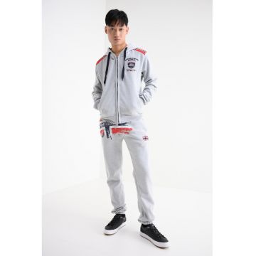 Hanorac cu fermoar si logo Finion