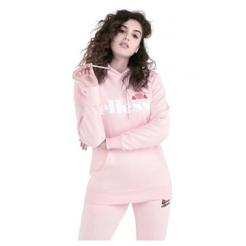 Hanorac cu gluga ajustabila si imprimeu logo -