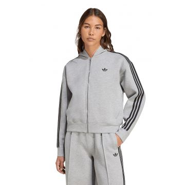 Hanorac cu maneci lungi si fermoar