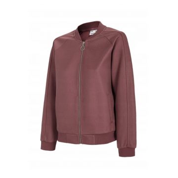 Hanorac dama -  Poliester - Visiniu - Hanorac dama -  Poliester - Visiniu -