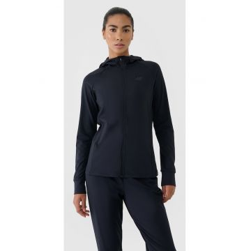 Hanorac dama  slim fit - negru - sintetic