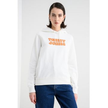 Hanorac de bumbac cu imprimeu logo