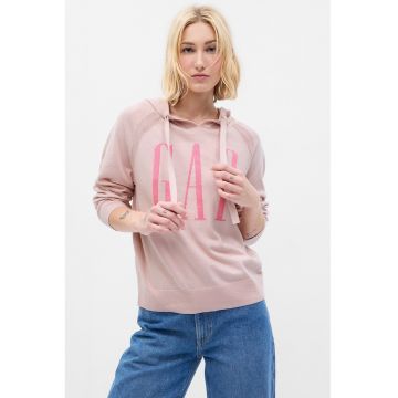 Hanorac de bumbac cu maneci raglan